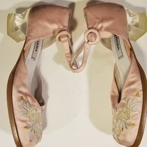 Girls Amiana Satin Shoes made in Spain
